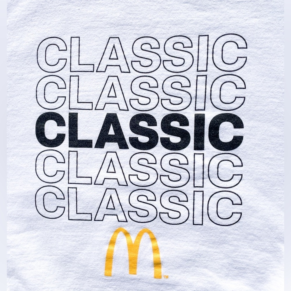 McDonald’s Classic Vtg 1990s Hanes Ultimate Crewneck Sweatshirt L - Picture 5 of 7